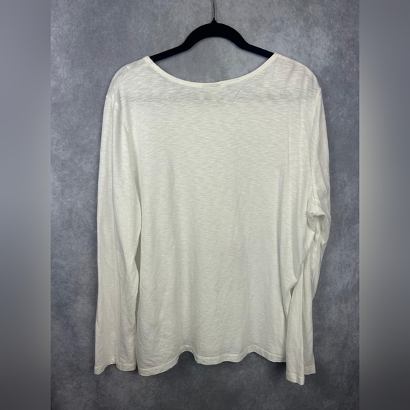 Chico's Parisian Weekends Lightweight Casual Top Embellishments Size 3 Cotton - Picture 2 of 8